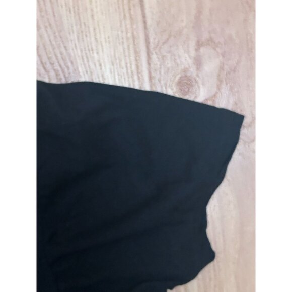 Britney Spears Women's Top Size Large Crew Neck Pullover Black - Picture 6 of 7